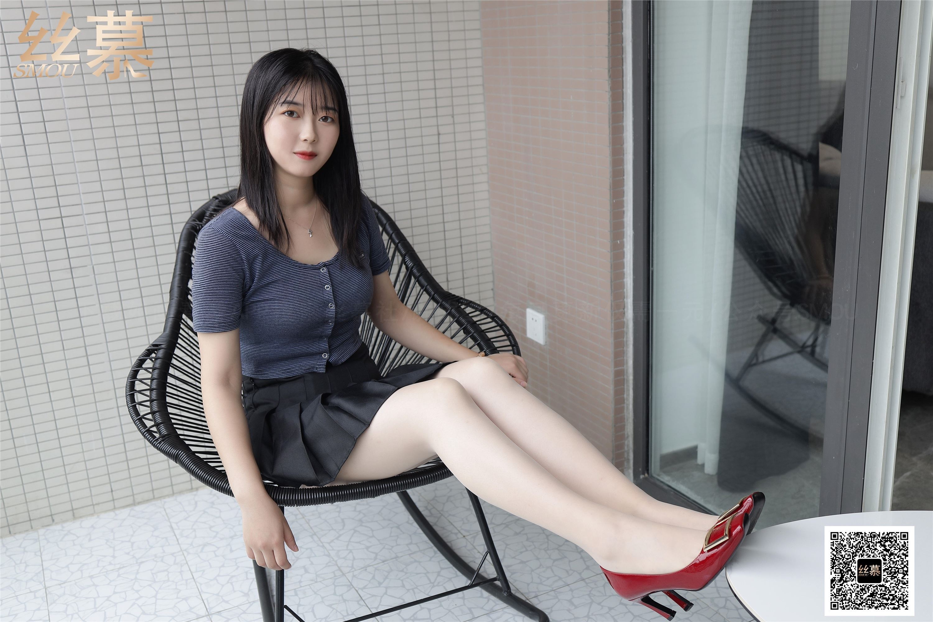 丝慕写真 特写集 TX078 学妹《百褶裙回忆》